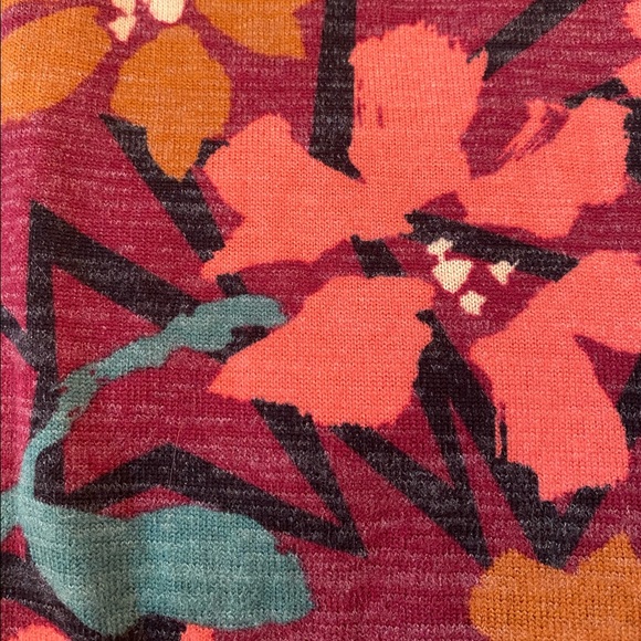 LuLaRoe SARAH Cardigan Sweater Duster Floral - Picture 5 of 16